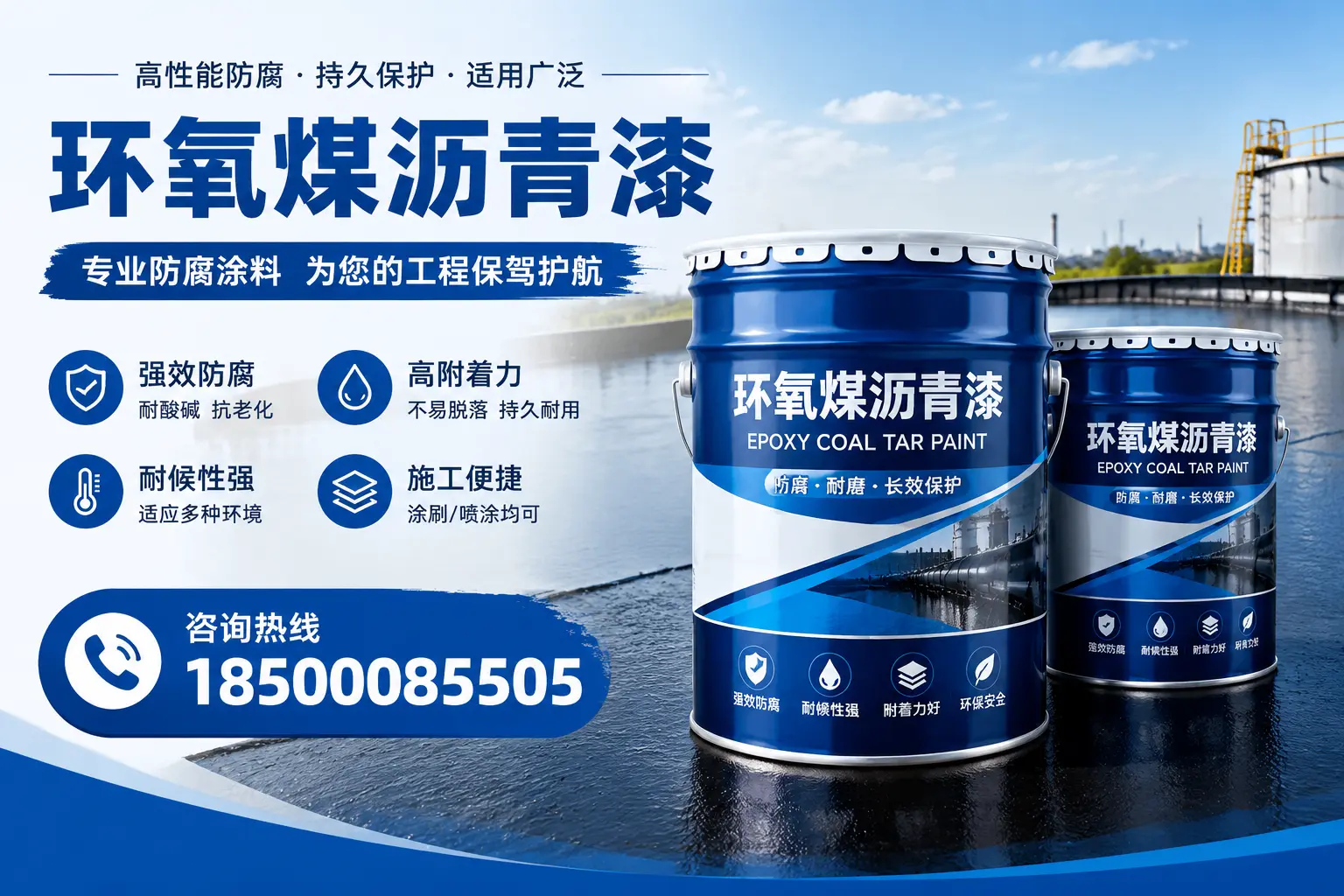 环氧煤沥青漆与其他漆类的比较，内乡用户的选择依据